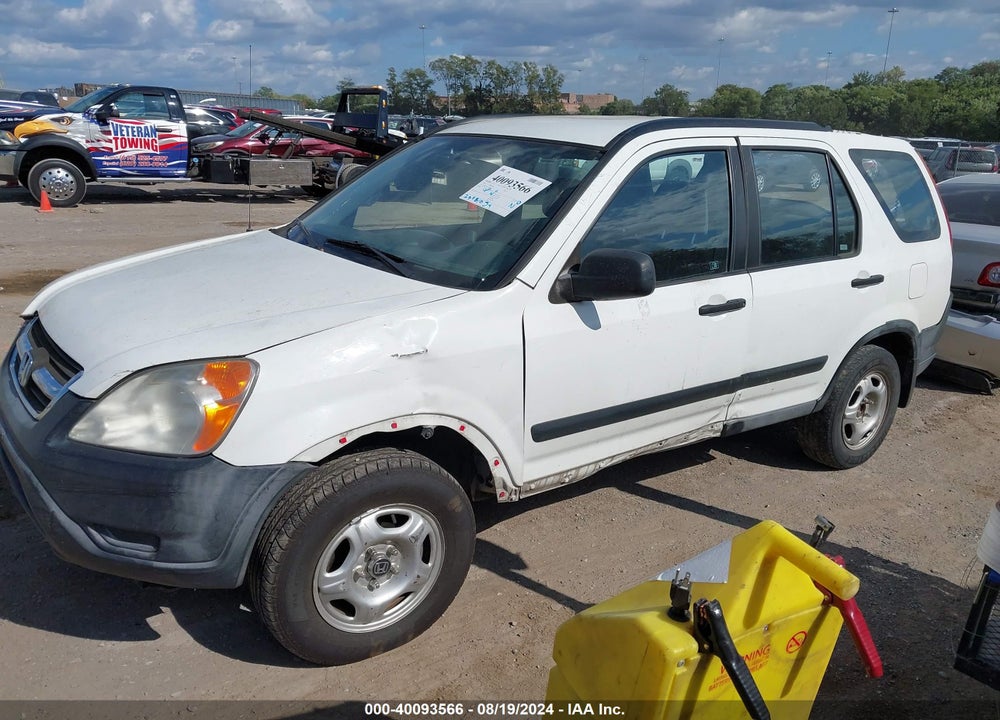 2004 HONDA CR-V LX VIN: SHSRD78414U249760