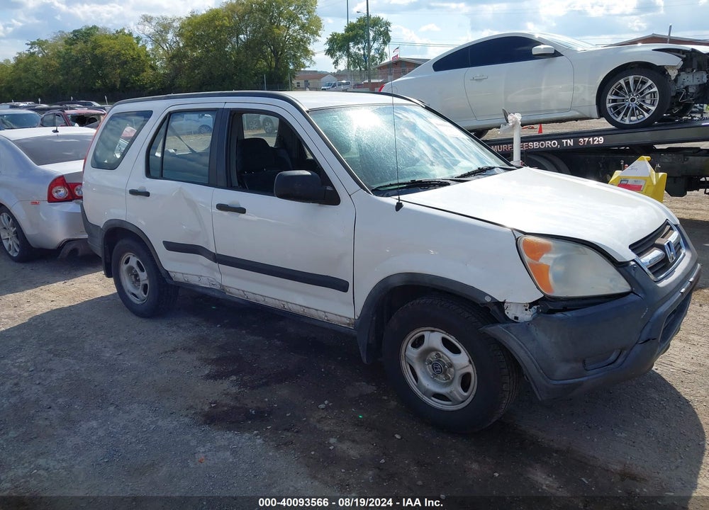 2004 HONDA CR-V LX VIN: SHSRD78414U249760