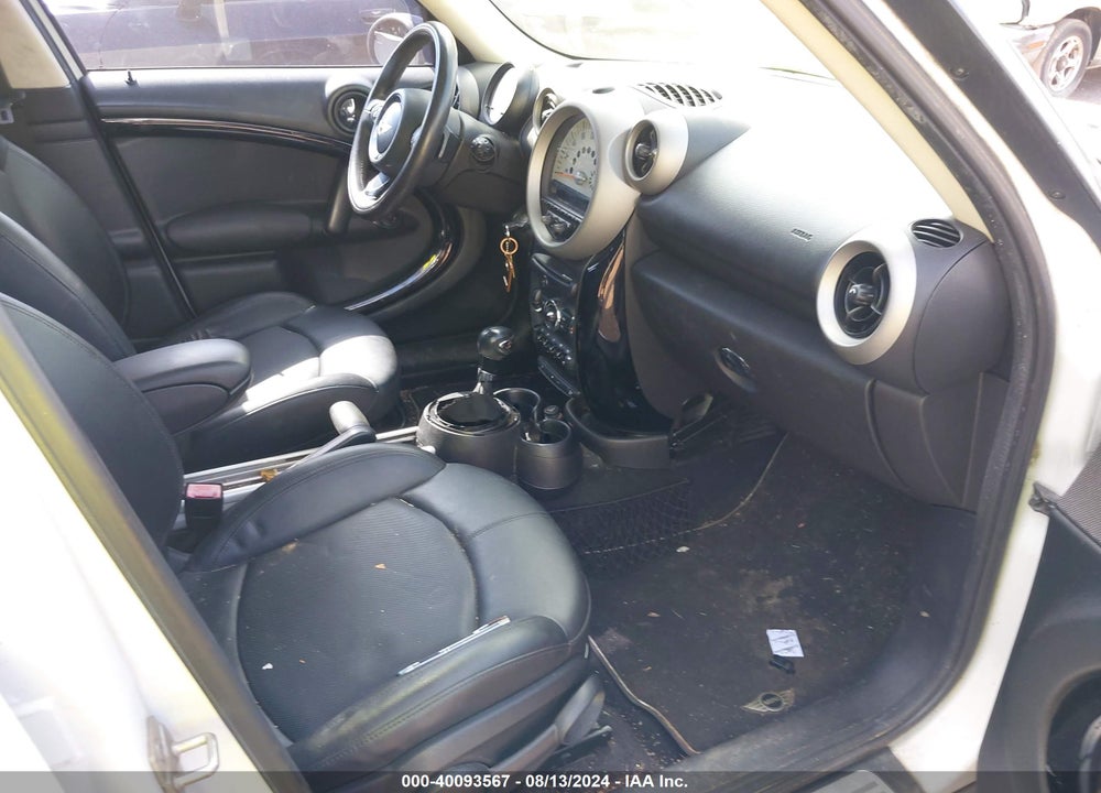 2012 MINI COOPER S COUNTRYMAN VIN: WMWZC3C50CWL82309