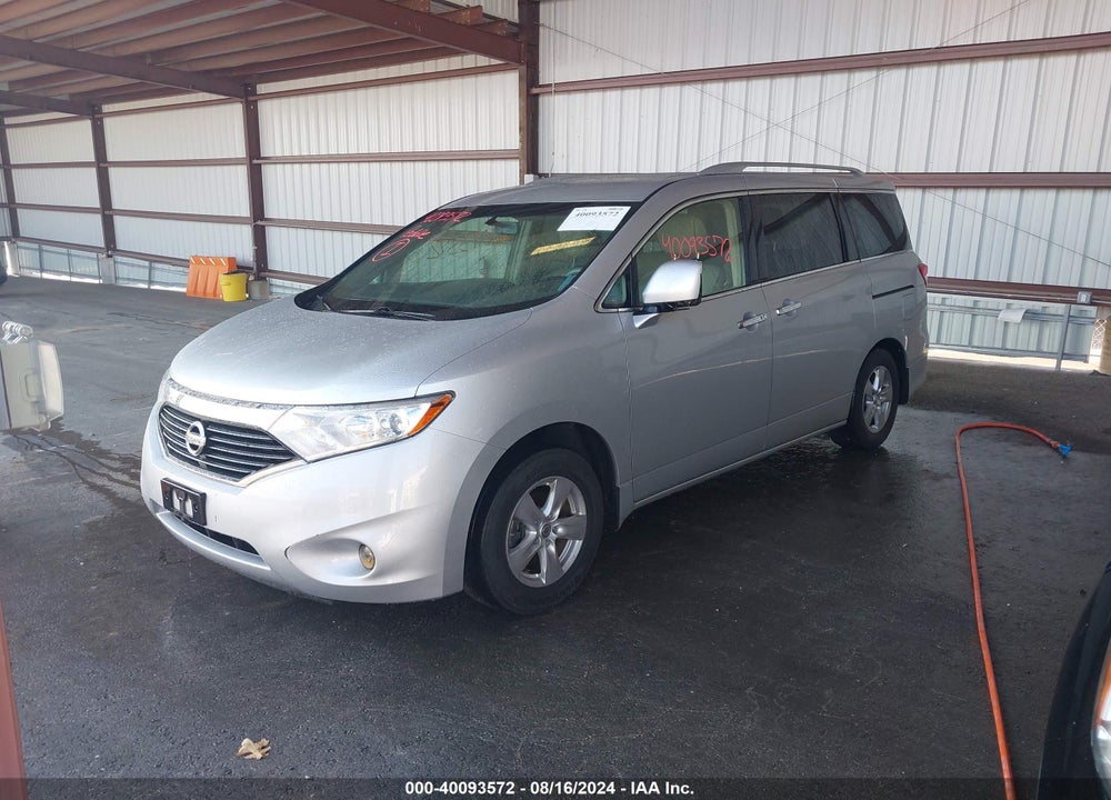 2013 NISSAN QUEST SV VIN: JN8AE2KP5D9067422