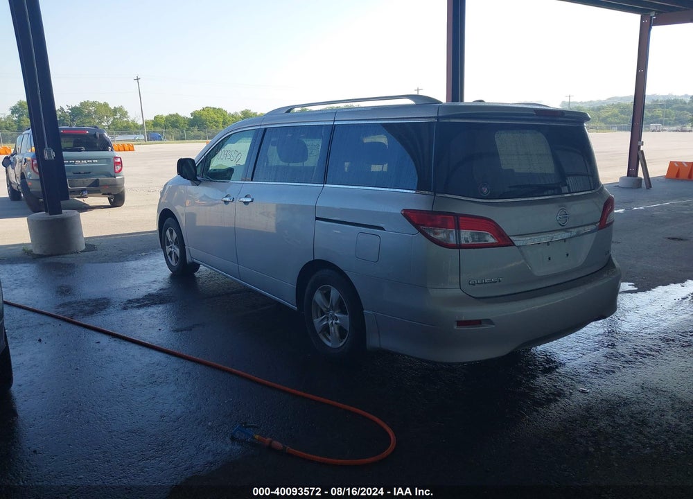 2013 NISSAN QUEST SV VIN: JN8AE2KP5D9067422