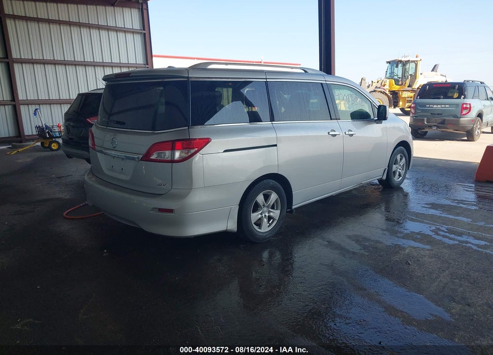 2013 NISSAN QUEST SV VIN: JN8AE2KP5D9067422