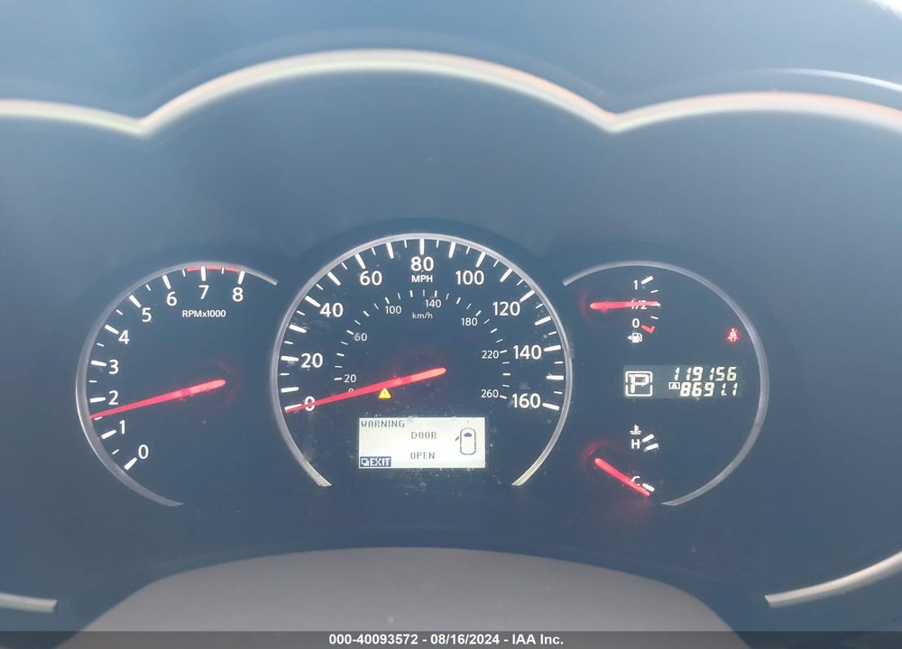 2013 NISSAN QUEST SV VIN: JN8AE2KP5D9067422