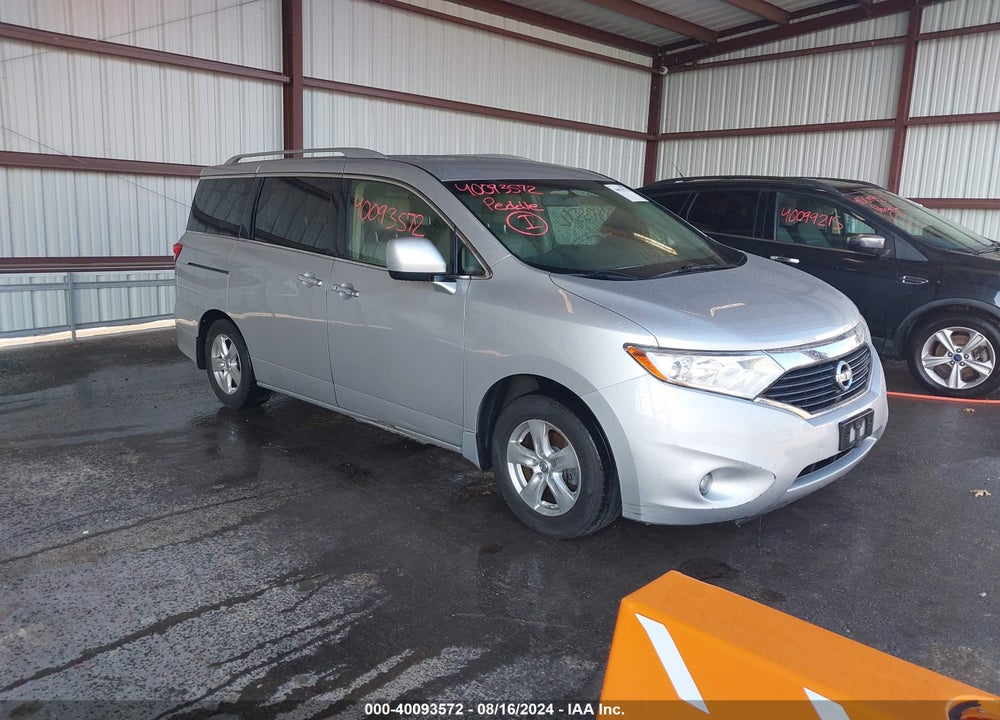 2013 NISSAN QUEST SV VIN: JN8AE2KP5D9067422