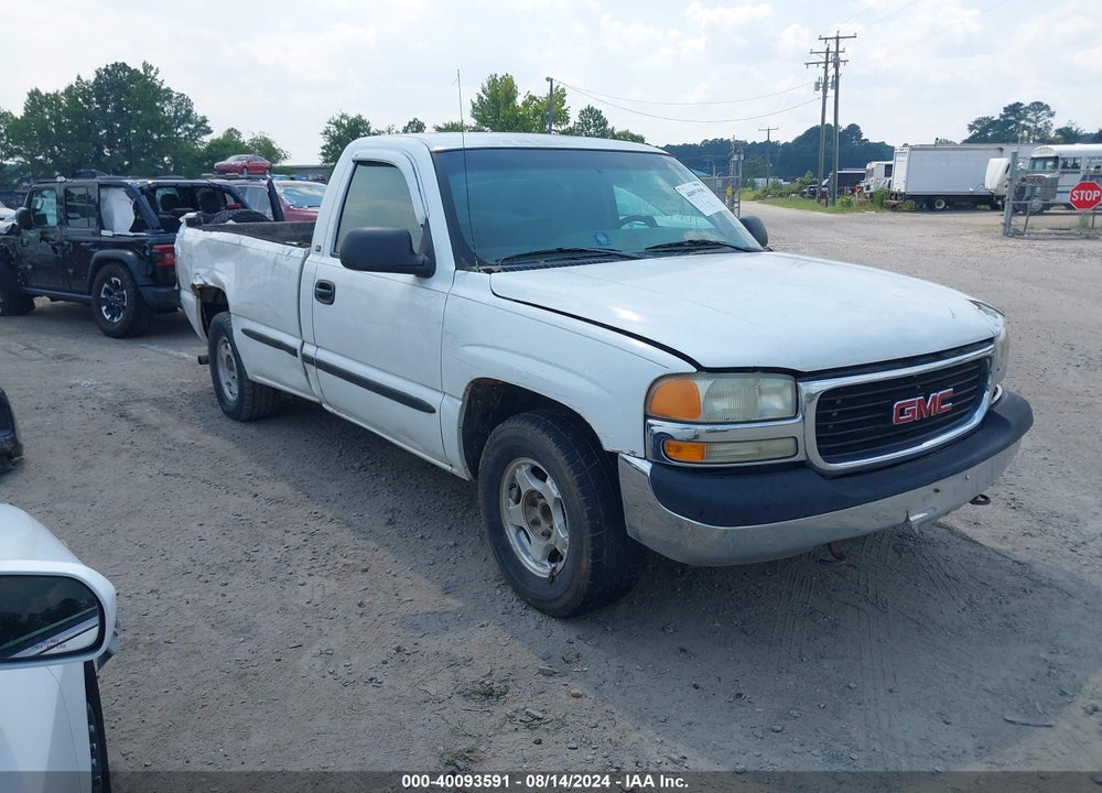 2002 GMC SIERRA 1500 SL VIN: 1GTEC14V22Z286361