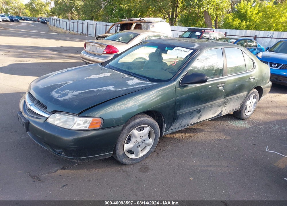 2000 NISSAN ALTIMA GLE/GXE/SE/XE VIN: 1N4DL01D9YC237614