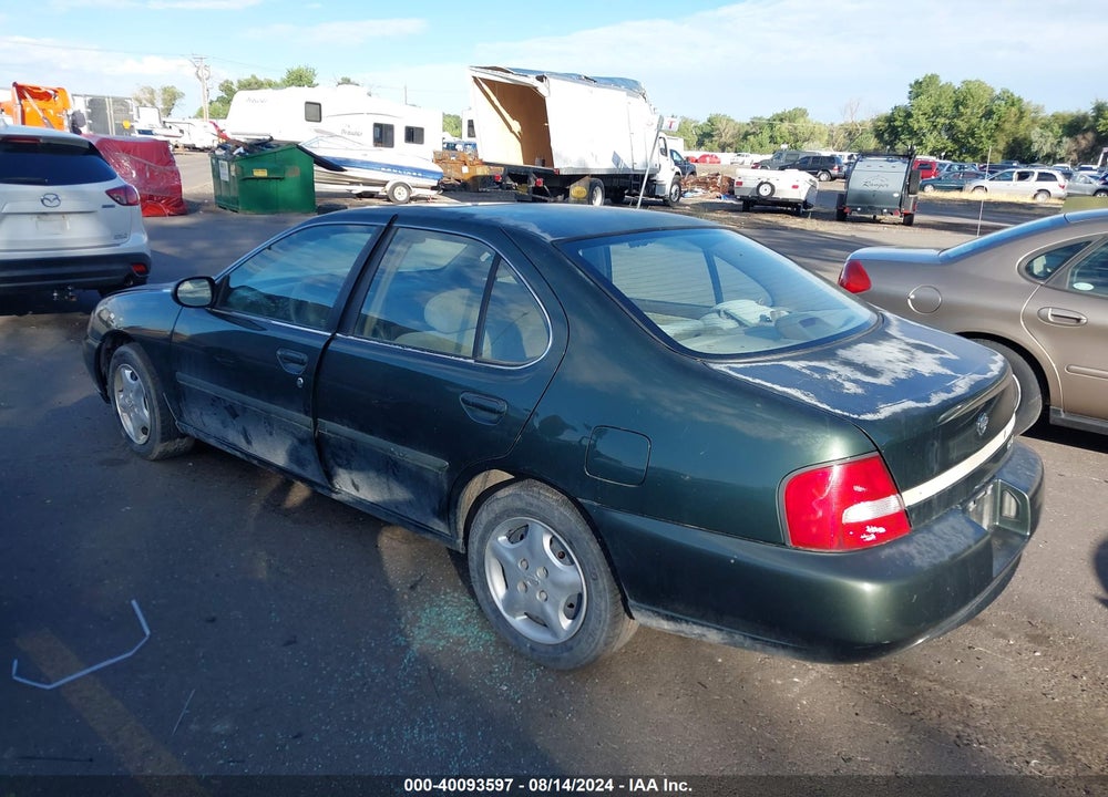 2000 NISSAN ALTIMA GLE/GXE/SE/XE VIN: 1N4DL01D9YC237614