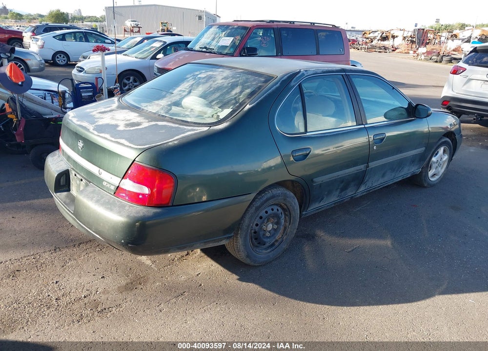 2000 NISSAN ALTIMA GLE/GXE/SE/XE VIN: 1N4DL01D9YC237614