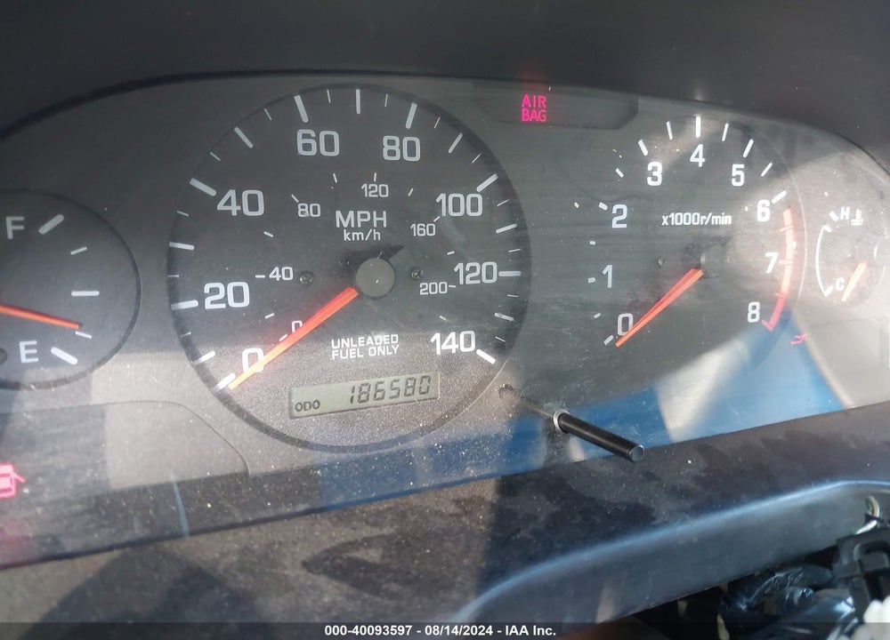 2000 NISSAN ALTIMA GLE/GXE/SE/XE VIN: 1N4DL01D9YC237614