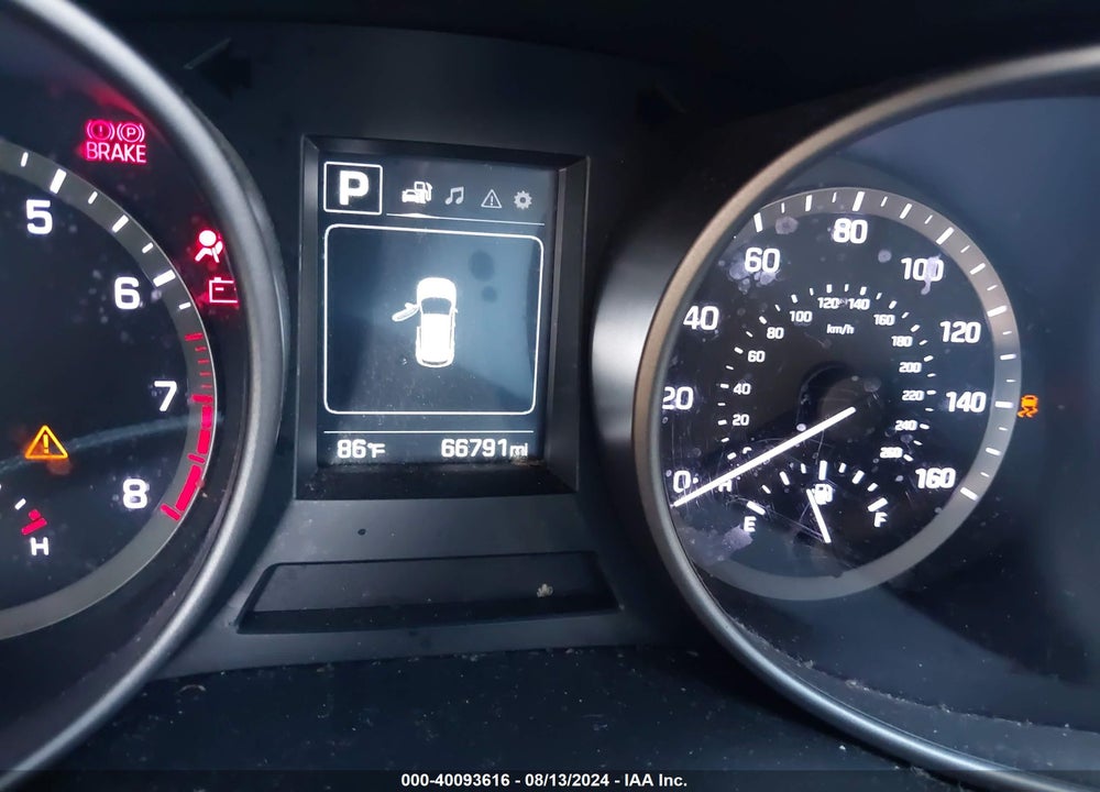 2017 HYUNDAI SANTA FE SE VIN: KM8SM4HF3HU235005