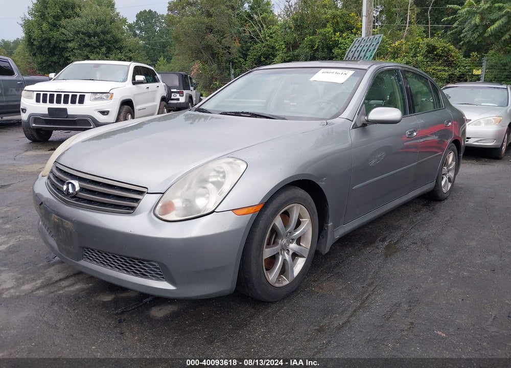 2006 INFINITI G35 VIN: JNKCV51E86M500994