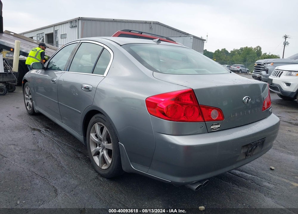 2006 INFINITI G35 VIN: JNKCV51E86M500994
