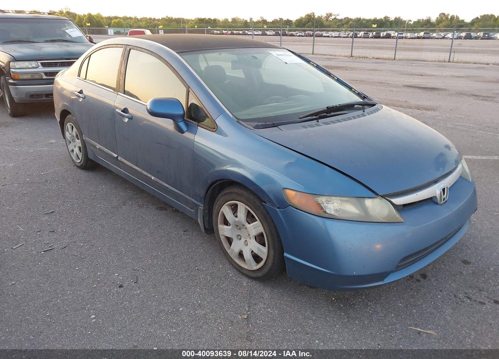 2006 HONDA CIVIC LX VIN: 1HGFA16576L153614