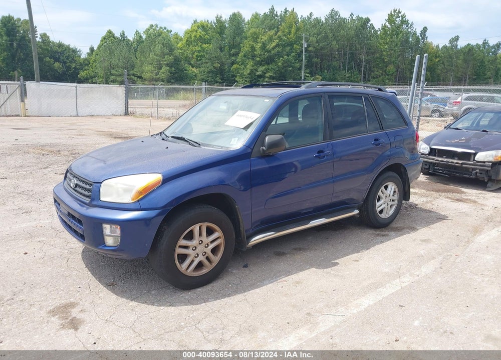 2002 TOYOTA RAV4 VIN: JTEGH20V820042638