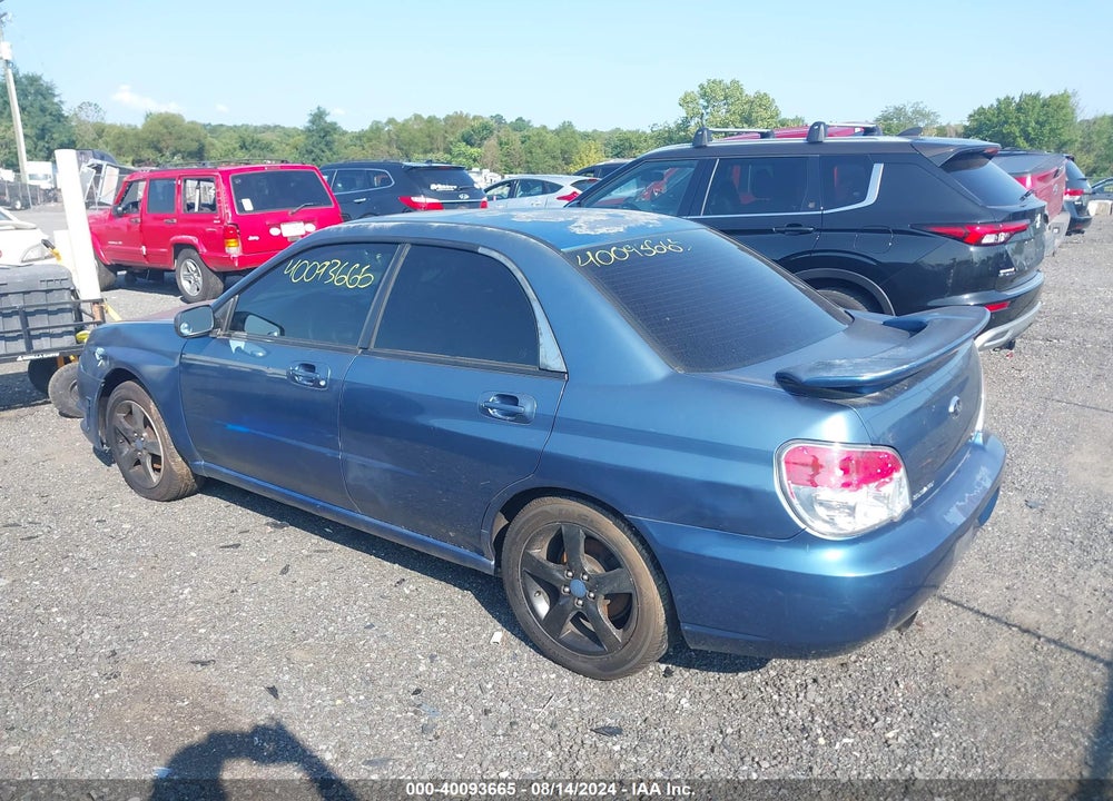 2007 SUBARU IMPREZA 2.5I VIN: JF1GD61607H513419