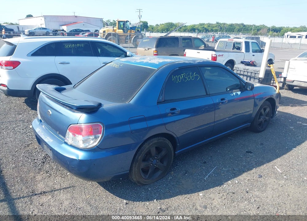 2007 SUBARU IMPREZA 2.5I VIN: JF1GD61607H513419