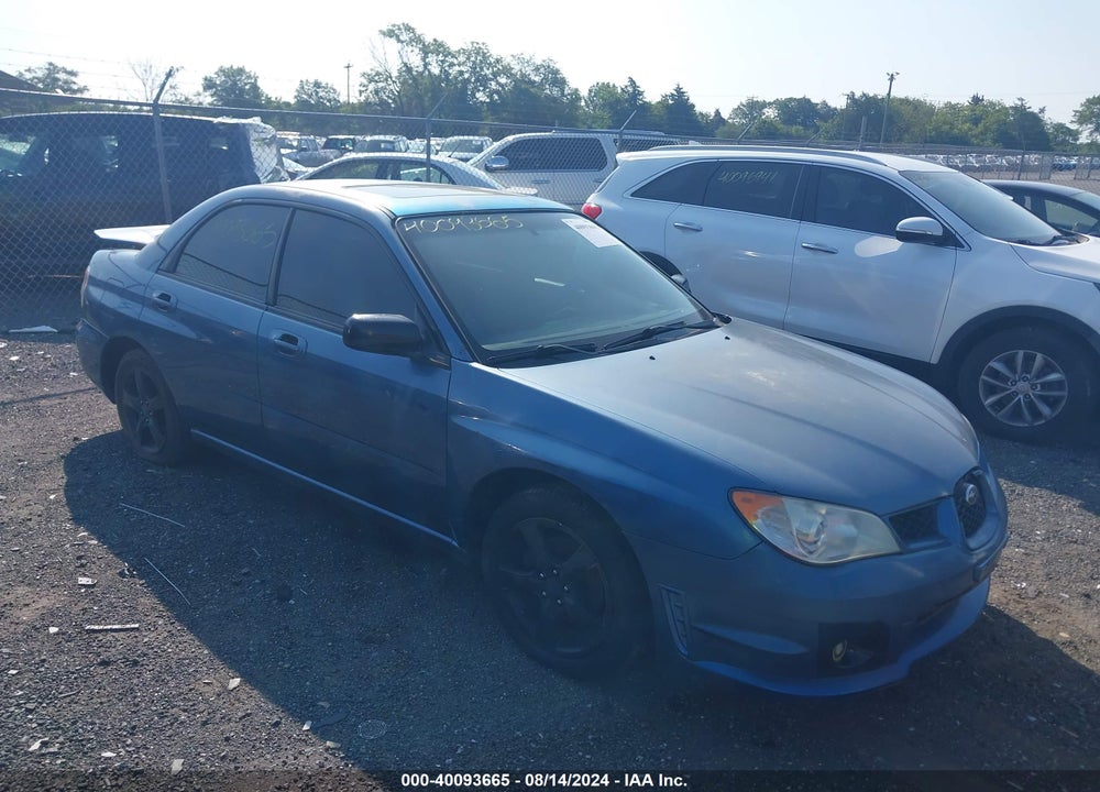 2007 SUBARU IMPREZA 2.5I VIN: JF1GD61607H513419