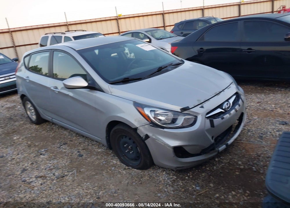 2014 HYUNDAI ACCENT GS VIN: KMHCT5AE0EU170673
