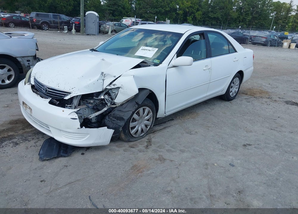 2005 TOYOTA CAMRY LE VIN: 4T1BE32K15U435390