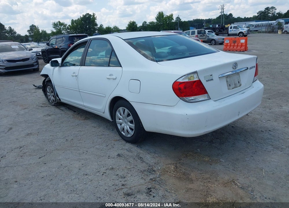 2005 TOYOTA CAMRY LE VIN: 4T1BE32K15U435390
