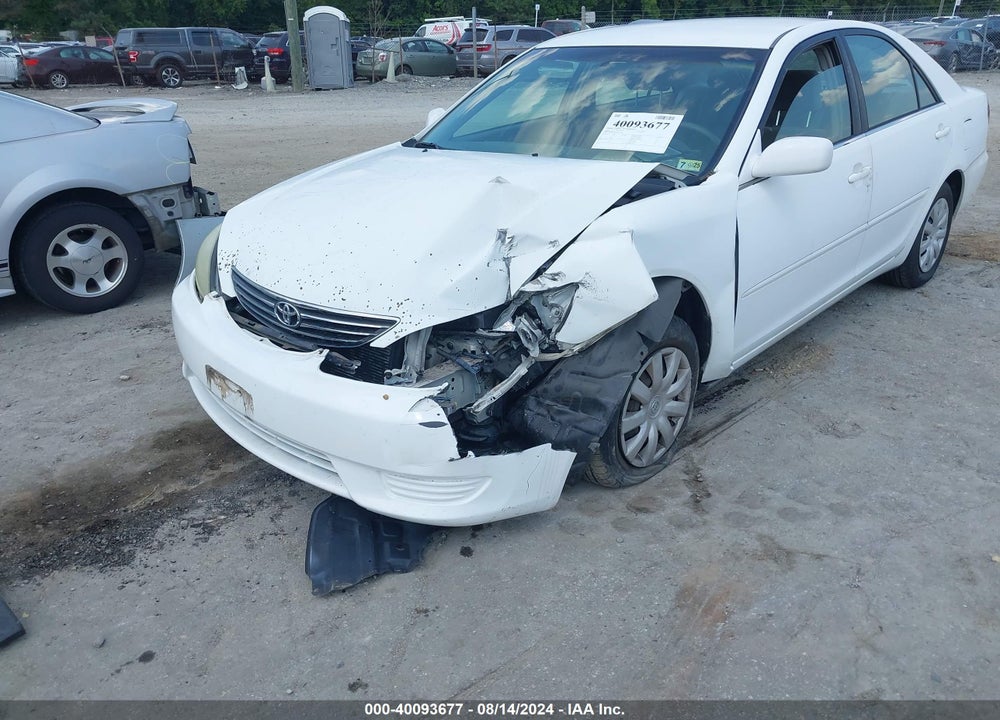 2005 TOYOTA CAMRY LE VIN: 4T1BE32K15U435390