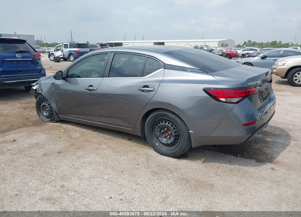 2022 NISSAN SENTRA S XTRONIC CVT VIN: 3N1AB8BV7NY238952