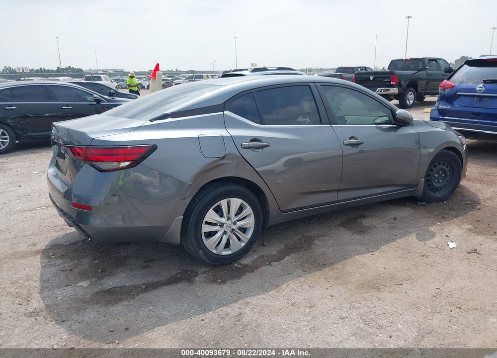 2022 NISSAN SENTRA S XTRONIC CVT VIN: 3N1AB8BV7NY238952