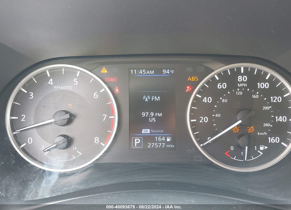 2022 NISSAN SENTRA S XTRONIC CVT VIN: 3N1AB8BV7NY238952