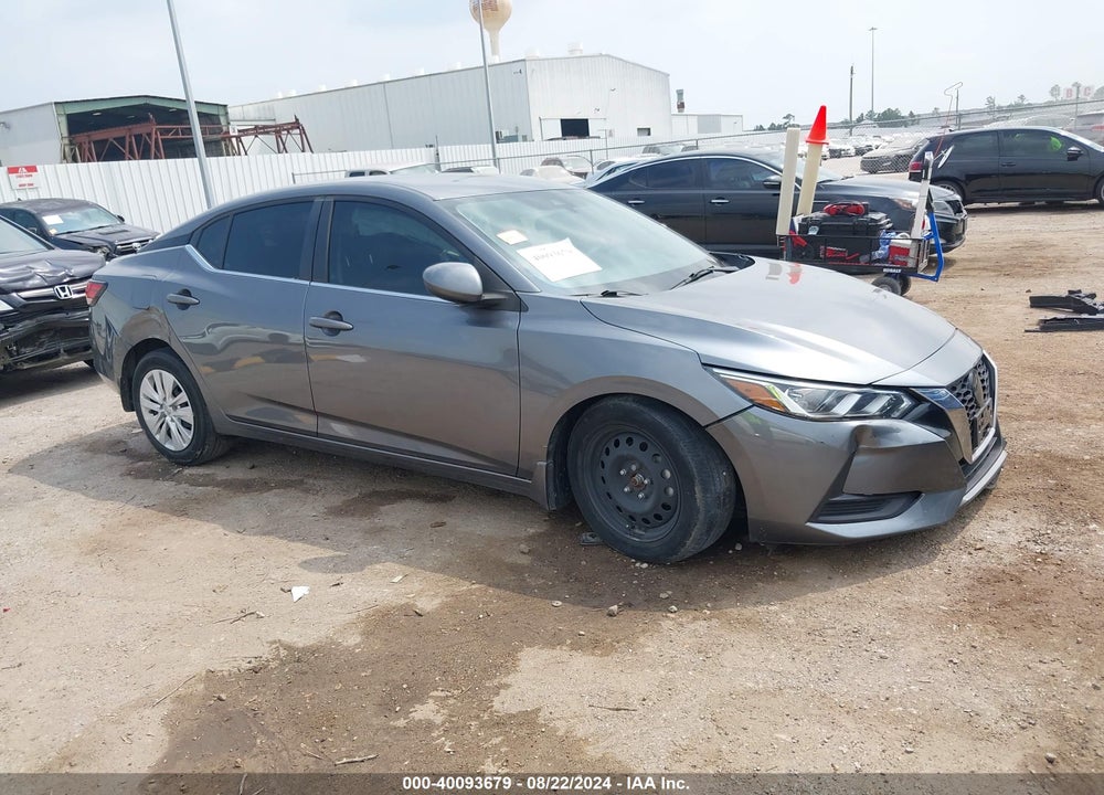 2022 NISSAN SENTRA S XTRONIC CVT VIN: 3N1AB8BV7NY238952