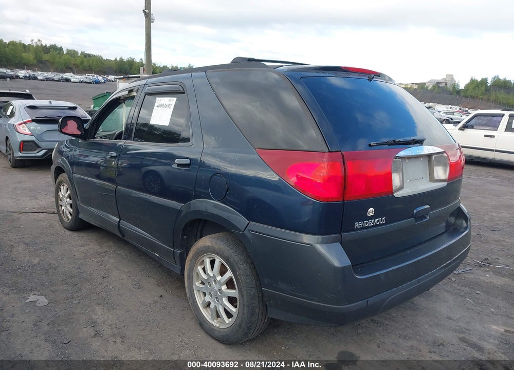 2005 BUICK RENDEZVOUS CX VIN: 3G5DB03E85S549844