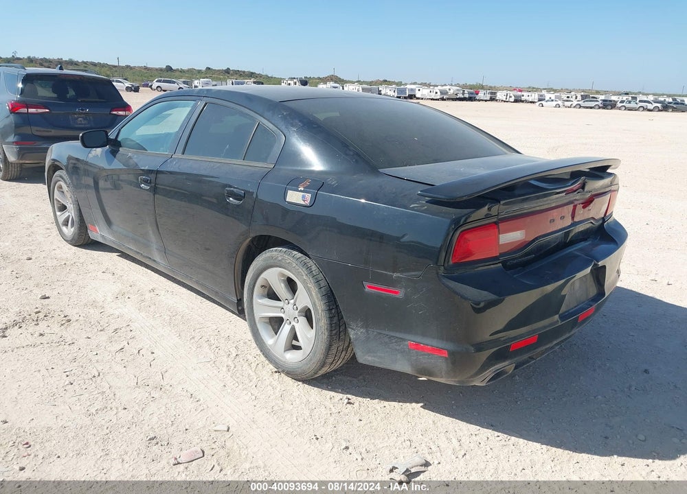 2013 DODGE CHARGER SE VIN: 2C3CDXBG5DH502867