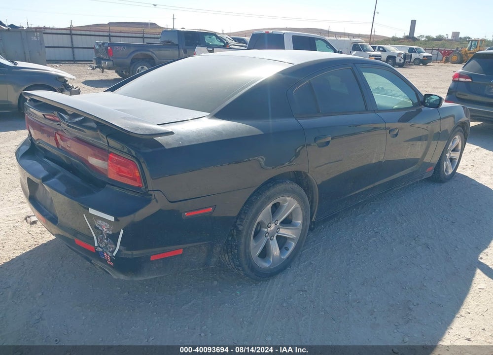 2013 DODGE CHARGER SE VIN: 2C3CDXBG5DH502867