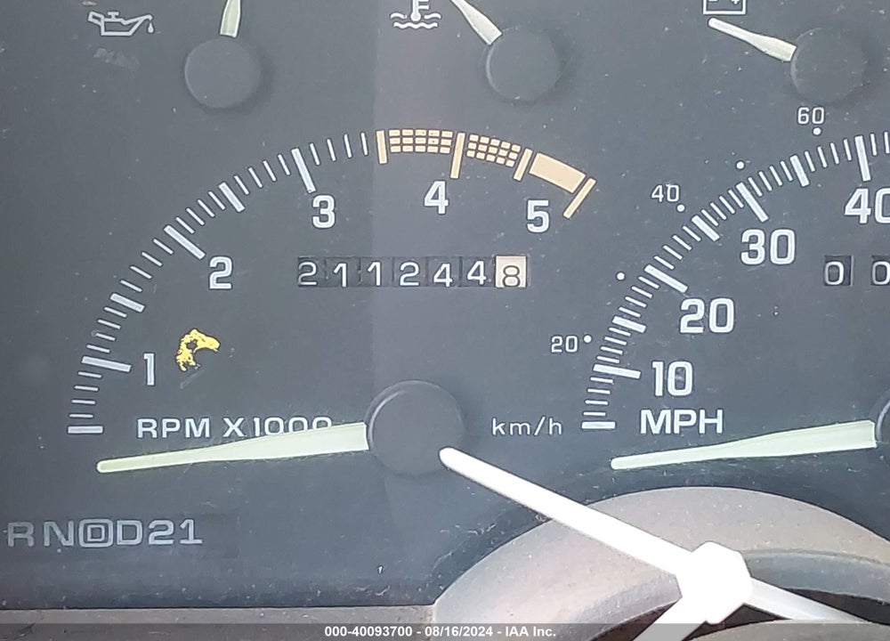 1994 GMC SIERRA C2500 VIN: 1GTGC29F8RE523663