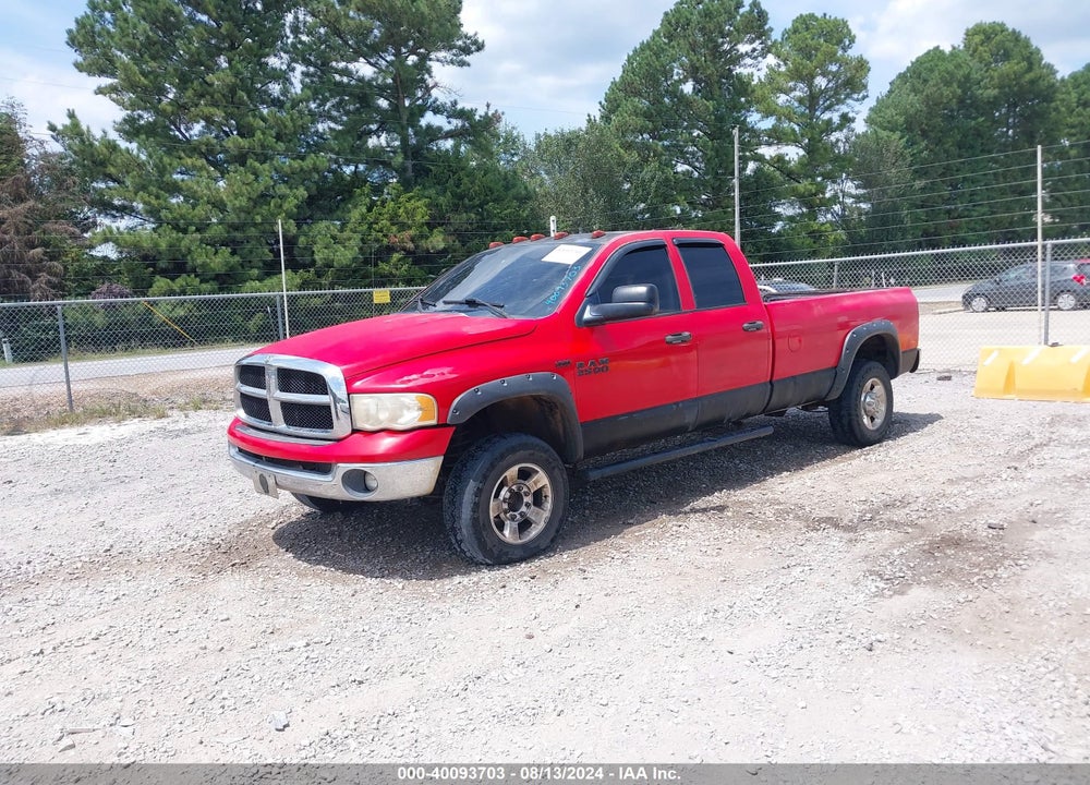 2005 DODGE RAM 2500 SLT/LARAMIE VIN: 3D7KS28D25G819929
