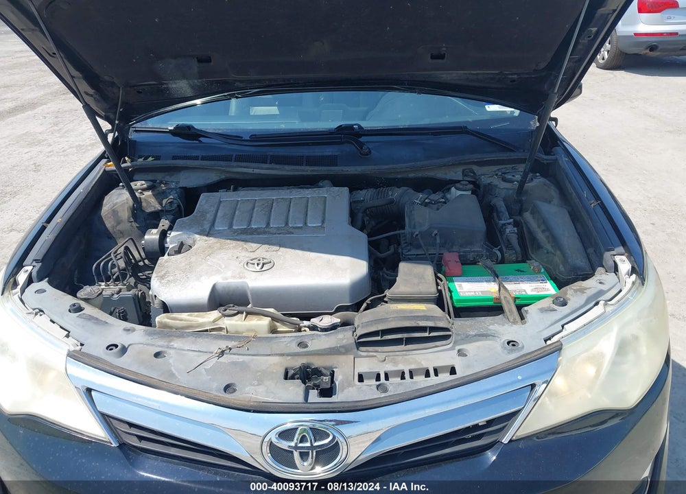 2012 TOYOTA CAMRY XLE V6 VIN: 4T1BK1FK5CU502657