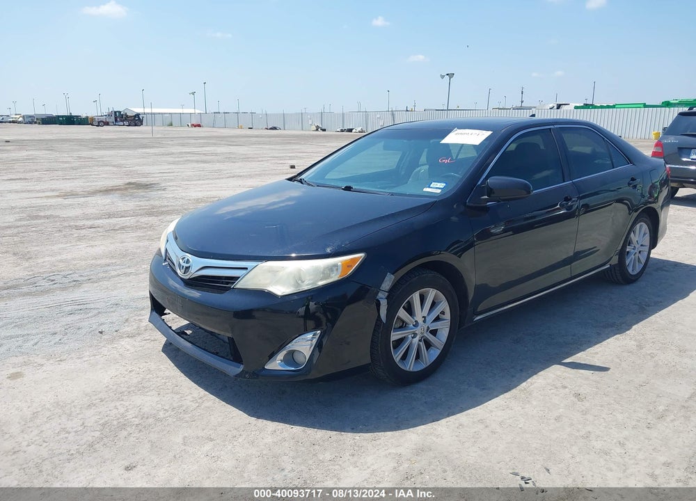 2012 TOYOTA CAMRY XLE V6 VIN: 4T1BK1FK5CU502657