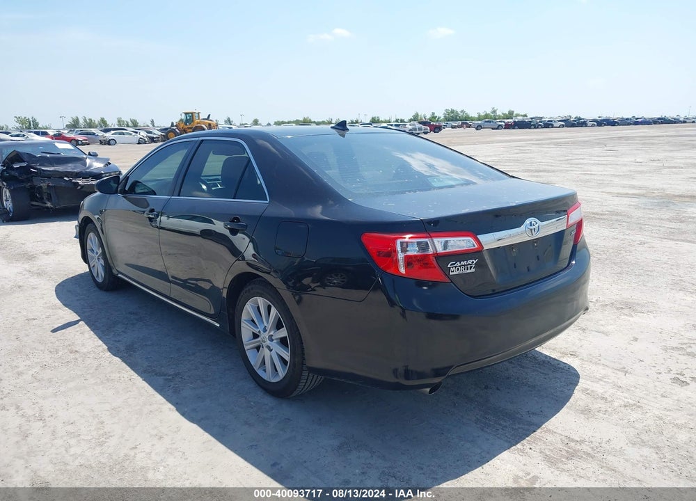 2012 TOYOTA CAMRY XLE V6 VIN: 4T1BK1FK5CU502657