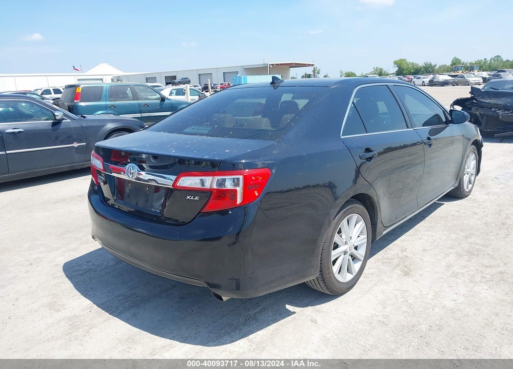 2012 TOYOTA CAMRY XLE V6 VIN: 4T1BK1FK5CU502657