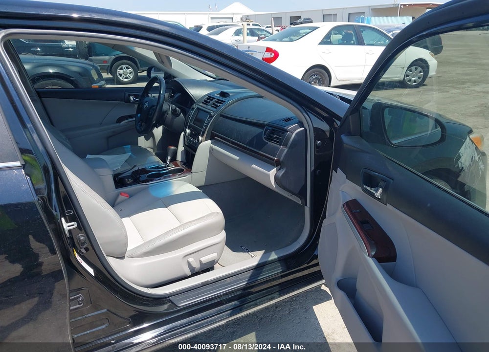2012 TOYOTA CAMRY XLE V6 VIN: 4T1BK1FK5CU502657