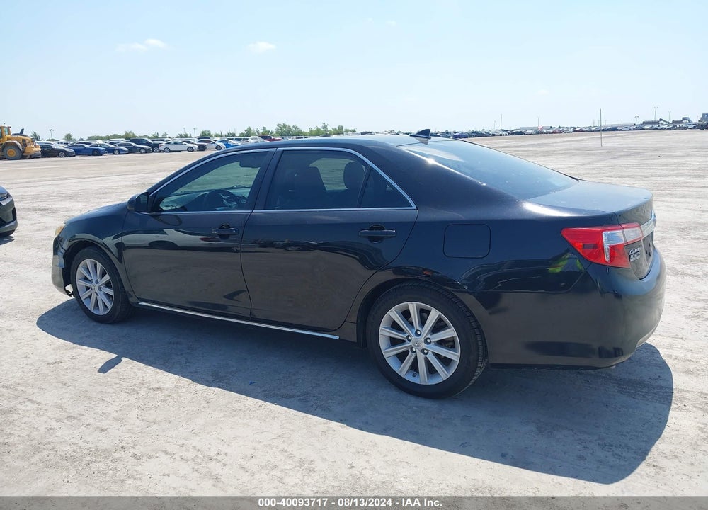 2012 TOYOTA CAMRY XLE V6 VIN: 4T1BK1FK5CU502657