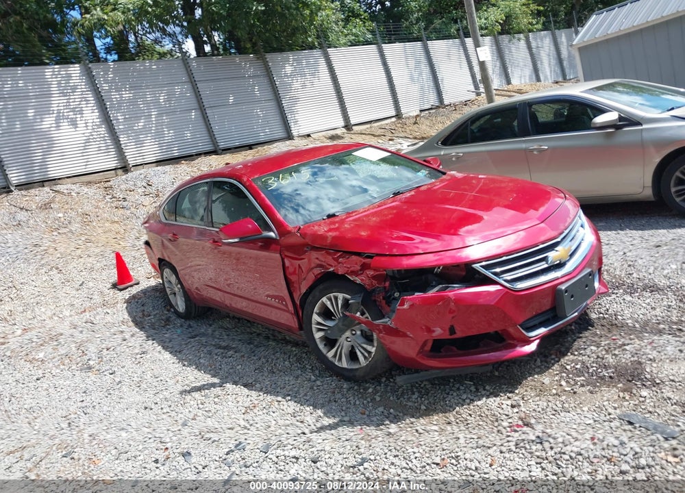 2014 CHEVROLET IMPALA 2LT VIN: 2G1125S39E9153615