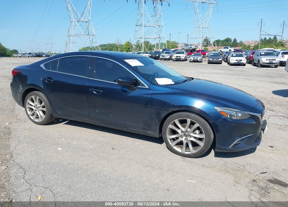 2016 MAZDA 6 I TOURING VIN: JM1GJ1T54G1466575