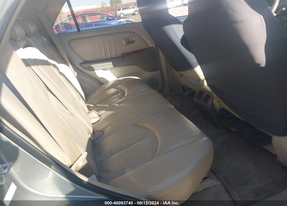 2002 LEXUS RX 300 VIN: JTJGF10U620140317