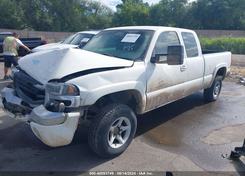 2003 GMC SIERRA 2500 SLE VIN: 1GTGK29U93Z264408