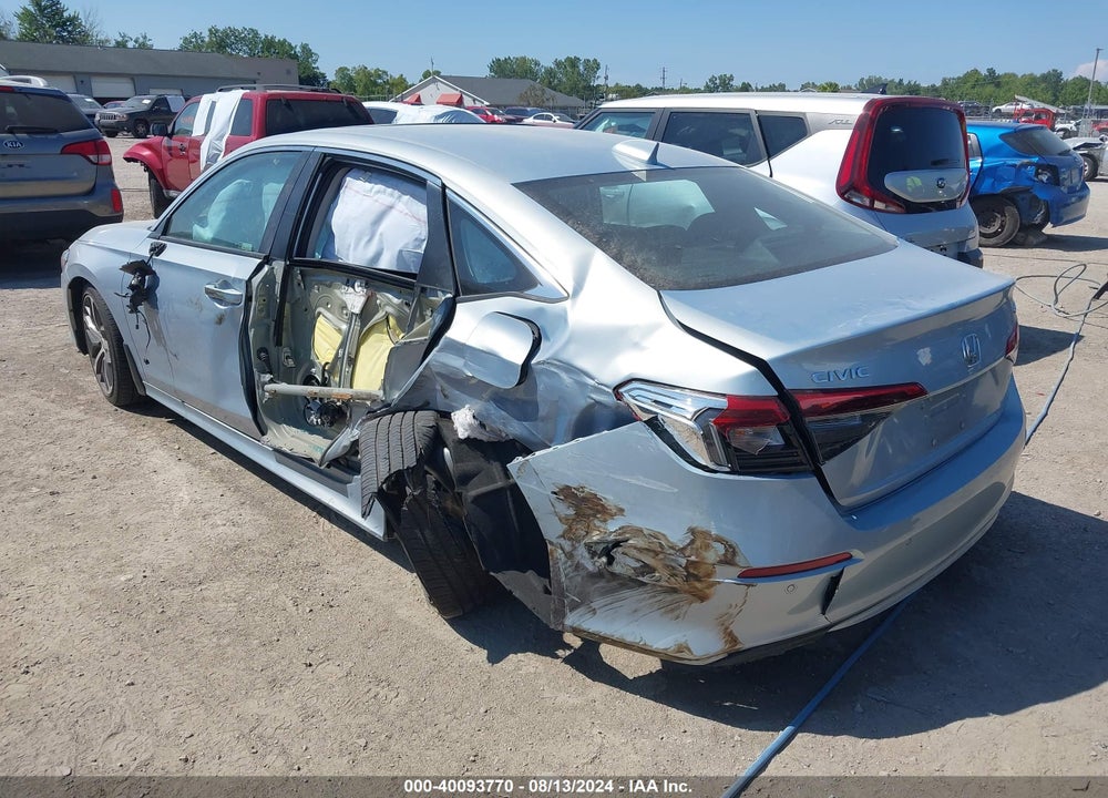 2022 HONDA CIVIC TOURING VIN: 2HGFE1F97NH321660