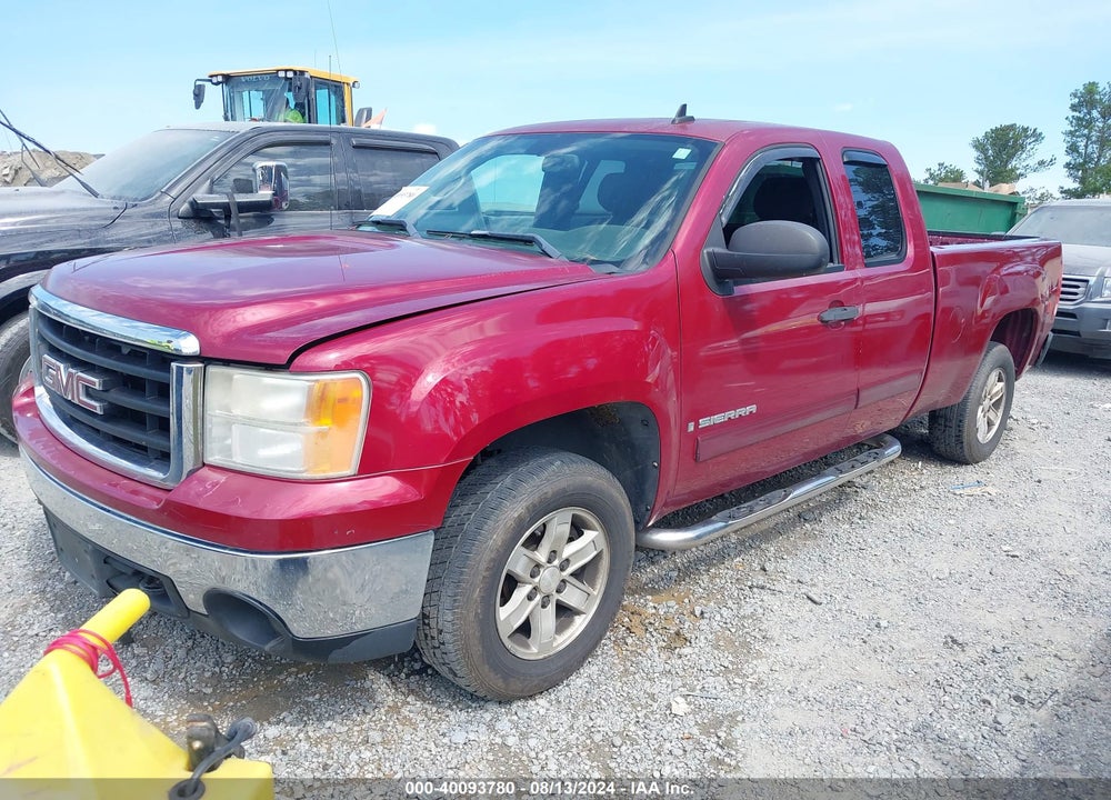 2007 GMC SIERRA 1500 SLE1 VIN: 2GTEC19J371668226