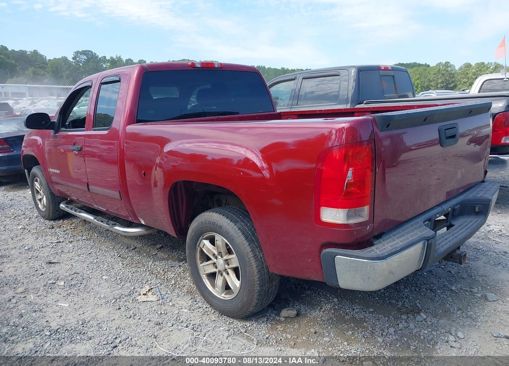 2007 GMC SIERRA 1500 SLE1 VIN: 2GTEC19J371668226