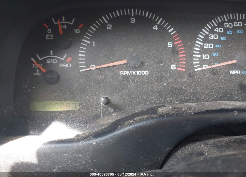 1997 DODGE DAKOTA SLT/SPORT VIN: 1B7GG23X1VS196153
