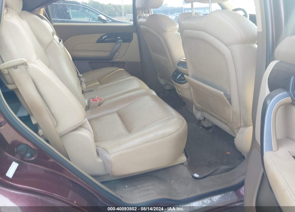 2007 ACURA MDX SPORT PACKAGE VIN: 2HNYD28567H526846