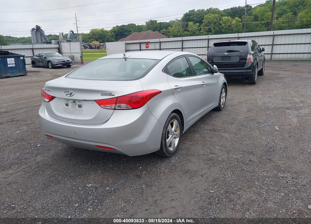 2012 HYUNDAI ELANTRA GLS (ULSAN PLANT) VIN: KMHDH4AE2CU254278